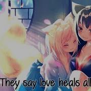 Nightcore Meant To Be Lirics