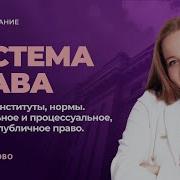 Частное И Публичное Право Основные Формы Права