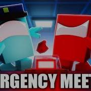 Emergency Meeting Among Us Minecraft Music Video 3A Display