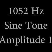 1052 Hz Sine