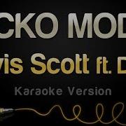 Sicko Mode Karaoke With Back Vocal