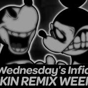 New Wednesday S Infidelity Remix Reskin Week Friday Night Funkin