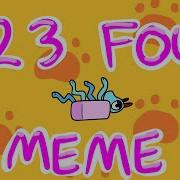 1 2 3 Four Meme