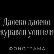 Христианская Песня Далико Далико Журавли Улители Минус