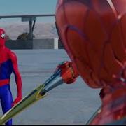 Deadpool Vs Spiderman Spider Man Into The Spider Verse Away From Home