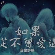 音闕詩聽 如果你從不曾愛過我 動態歌詞Lyrics