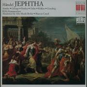 Jephtha Hwv 70 Act Ii Tune The Soft Melodious Lute Marcus Creed Christiane Oelze Симфонический Оркестр Берлинского Радио