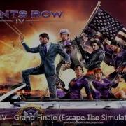 Saints Row Iv Grand Finale Escape The Simulation Music Theme Saints Row Menu