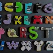 Clay Alphabet Letters