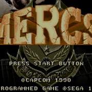 Mercs Sega Cover