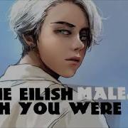 Billie Eilish Wish You Were Gay Male Version