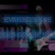 Evanescence Weight Of The World Cover