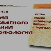 Теория Адекватного Питания И Трофология