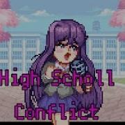 Fnf High School Conflict But Yuri Sing It