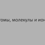 Атомы Молекулы И Ионы 8 Класс