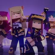 K Da Pop Stars A Minecraft Song