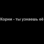 Корни Ты Узнаешь Ее Караоке