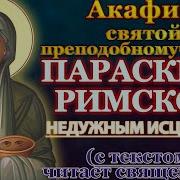 Акафист Свяой Преподобномученице Параскеве В Топловском Монастыре