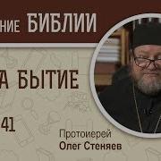 Книга Бытие Глава 41 Протоиерей Олег Стеняев Библия