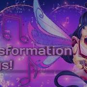 All Transformation Winx Song English