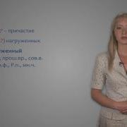 Морфологический Разбор Причастия