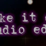 Take Off Edit Audio