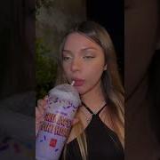 Anastasia Drinks Milk From Mia