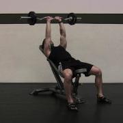 Close Grip Incline Bench Press With Barbell Or Ez