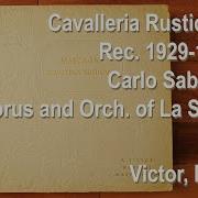 Cavaleria Rusticana Record 1929