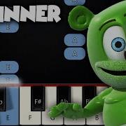 Song I Am A Gummy Bear Piano Cover