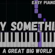 Say Something Piano