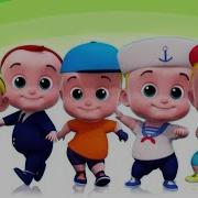 Five Little Babies Jumping On The Bed Nursery Rhymes And Kids Songs