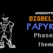 Undertale Disbelief Papyrus Phase 6 Theme Read Description Alterpex