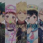 My Hero Academia Nightcore