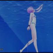 Anime Girl Drowning In The Pool