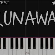 Kanye West Runaway Piano