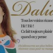 Tu N As Pas Très Bon Charactère Dalida