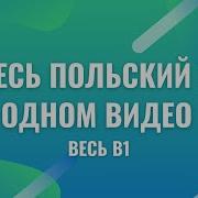Весь Польский В Одном Видео Весь B2