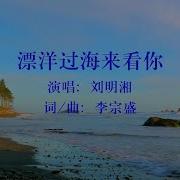 漂洋过海来看你 李宗盛 伴奏