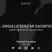 Dua Lipa Twisted Paradise