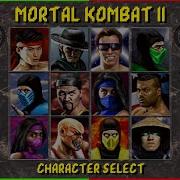 Mortal Kombat 2 Character Select Remake