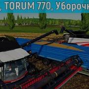 Fs19 Timelapse Torum 770 Rsm 161 К 700А Камаз Уборочная Страда