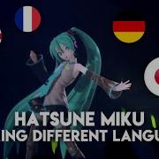 Hatsune Miku Multilanguage