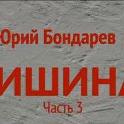 Тишина 3 Часть