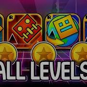 Geometry Dash All Levels All Coins