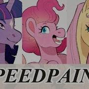 Mlp Mane 6 Speedpaint