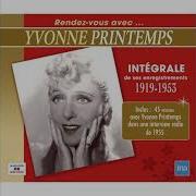 Les Trois Valses Valse D Yvette Je T Aime 2Ème Acte Yvonne Printemps