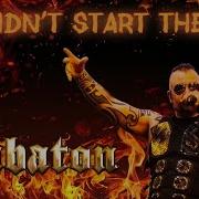 Sabaton We Didn T Start The Fire Billy Joel Aicover Udio