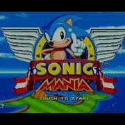 Sonic Mania Title Screen Reverse