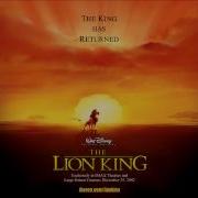 Hans Zimmer King Of Pride Rock